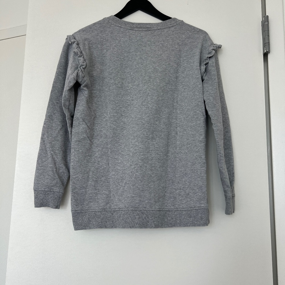 Calvin Klein Ruffled Sweatshirt - Picture 9 of 10
